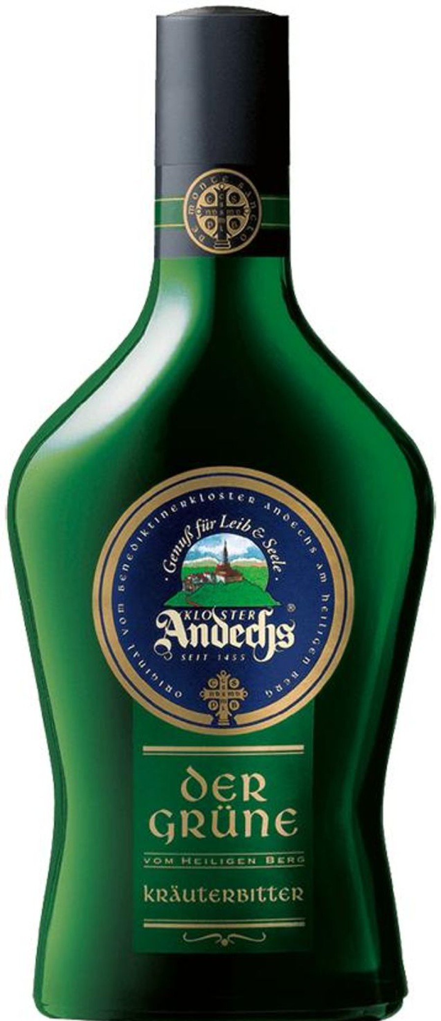 Kloster Andechs Der Grune 0,5L 38 % Vol. | Krauterbitter