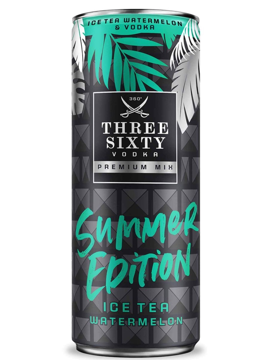 Three Sixty Three Sixty Vodka Ice Tea Watermelon 0,33L 10%Vol. | Premix