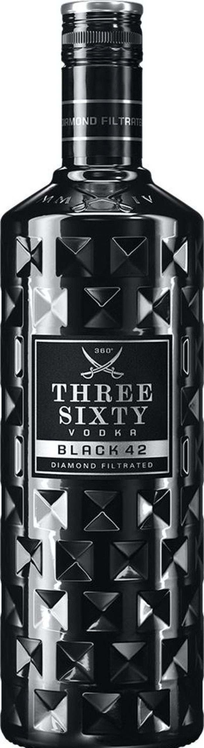 Three Sixty Three Sixty Vodka Black 42 0,7L 42%Vol. | Geschenkideen