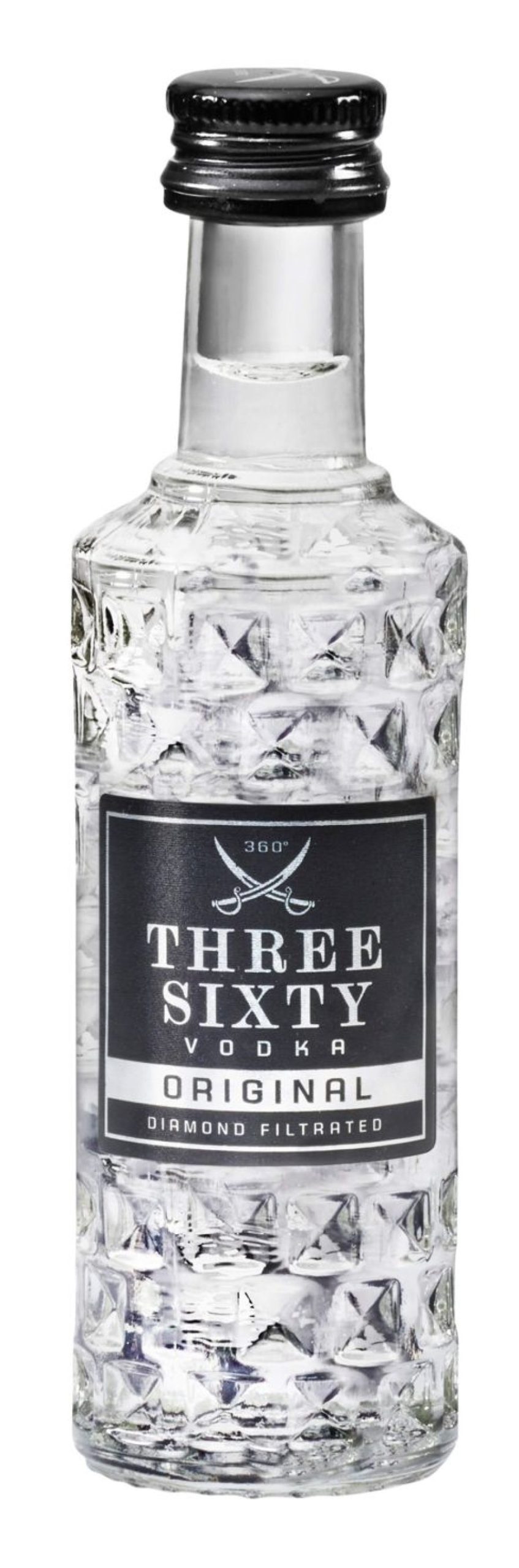 Three Sixty Three Sixty Vodka 0,04L 37,5% Vol. | Vodka