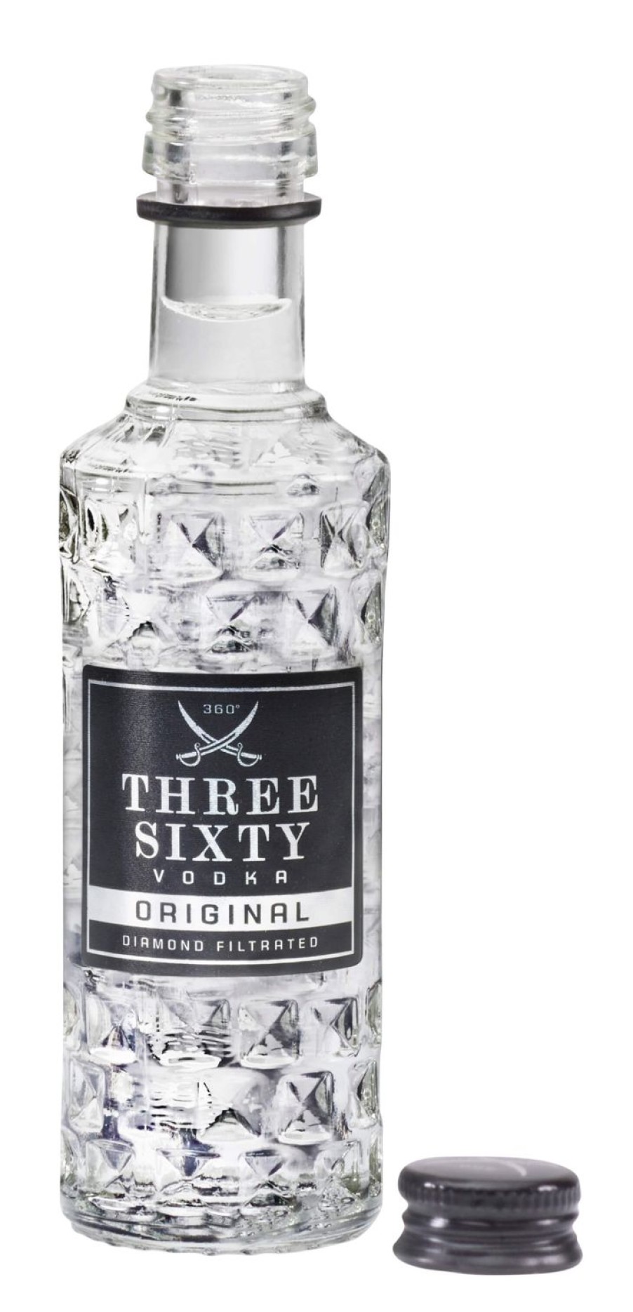 Three Sixty Three Sixty Vodka 0,04L 37,5% Vol. | Vodka