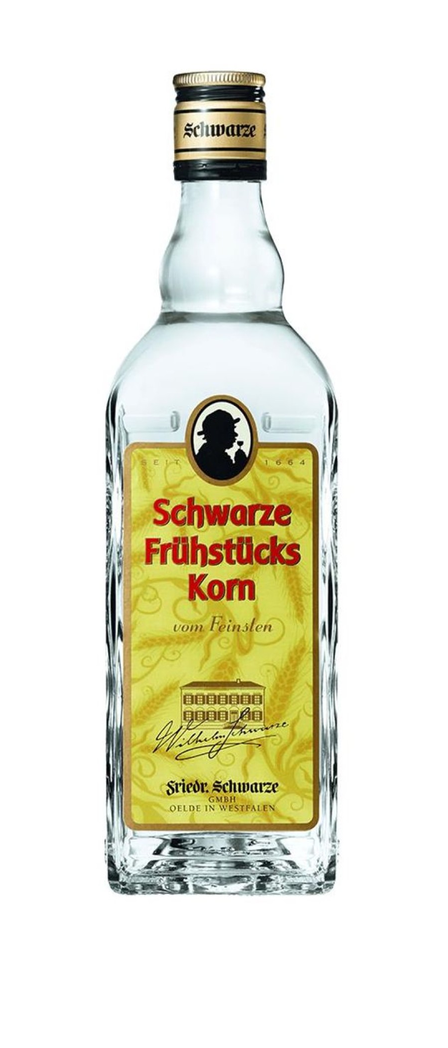 Friedr. Schwarze Schwarze Fruhstuckskorn 0,7L 32% Vol. | Klare Spirituosen