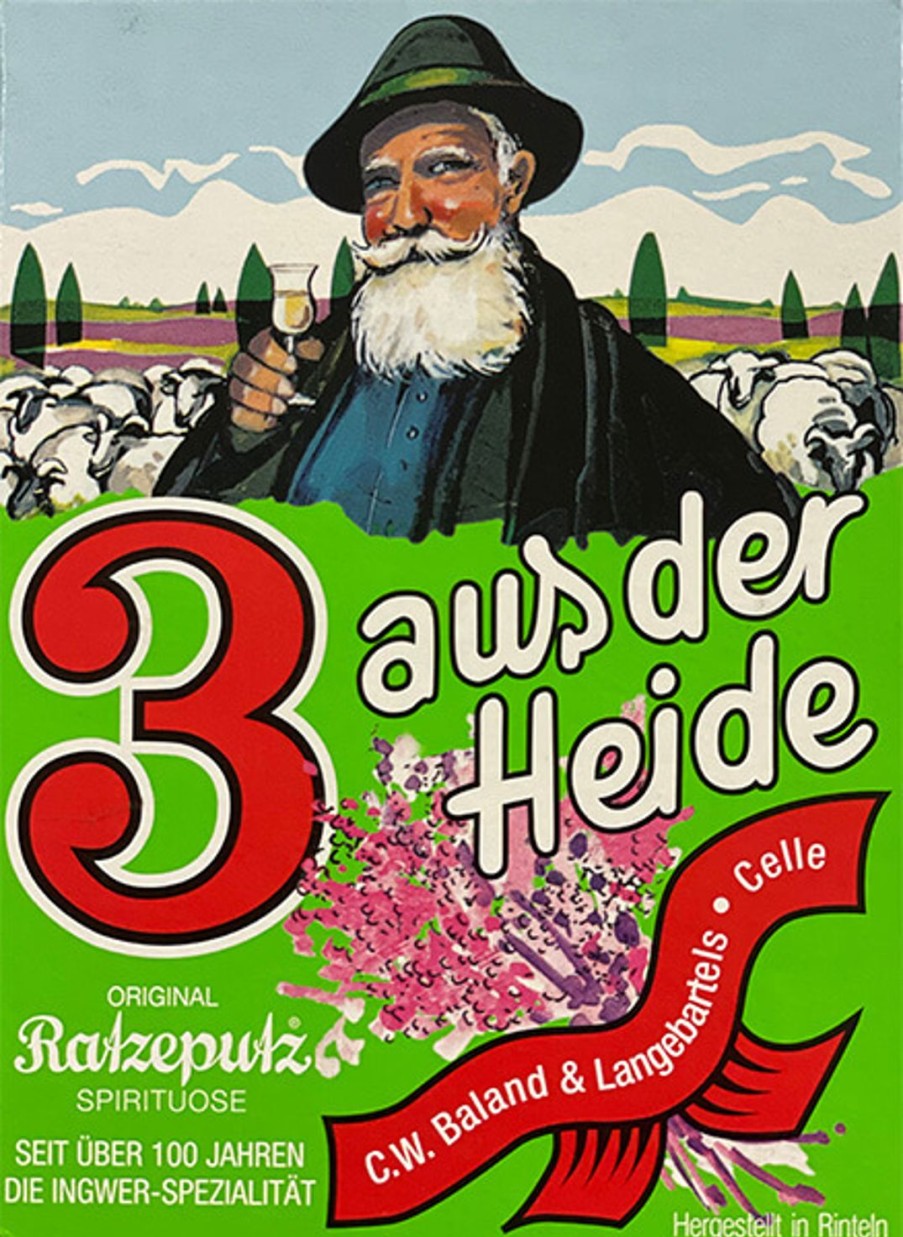 C.W. Baland Langebartels Ratzeputz 58% Vol. 0,06L | Krauterbitter