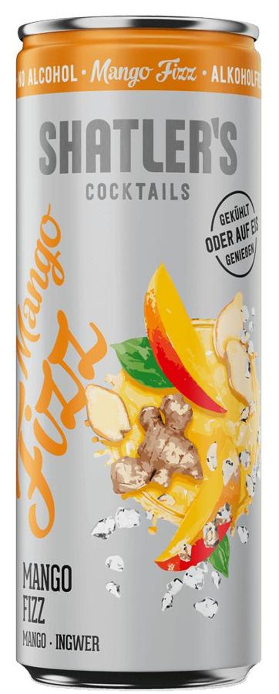 Shatlers Shatlers Mango Fizz 250Ml - Alkoholfrei | Cocktails