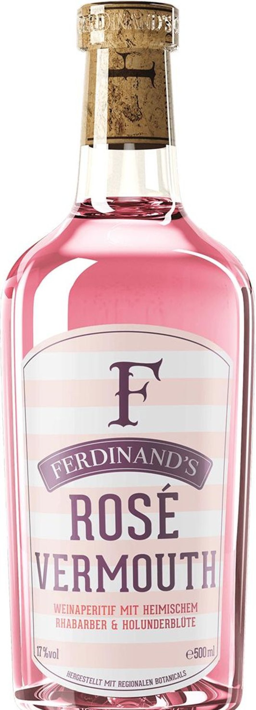 Ferdinands Ferdinands Rose Wermut 17% Vol. 0,5L | Klare Spirituosen