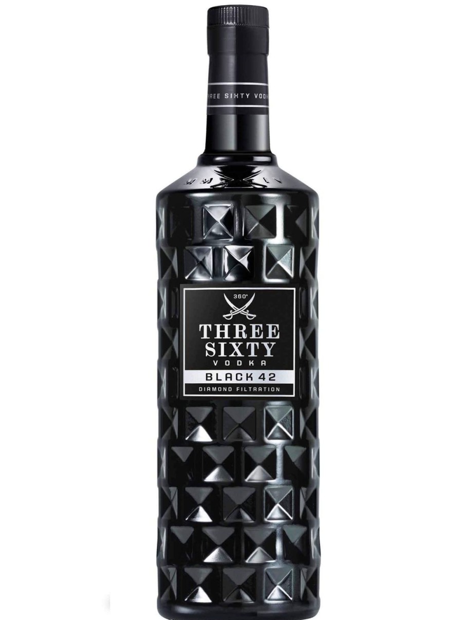 Three Sixty Three Sixty Vodka Black 42 3,0L 42%Vol. | Geschenkideen