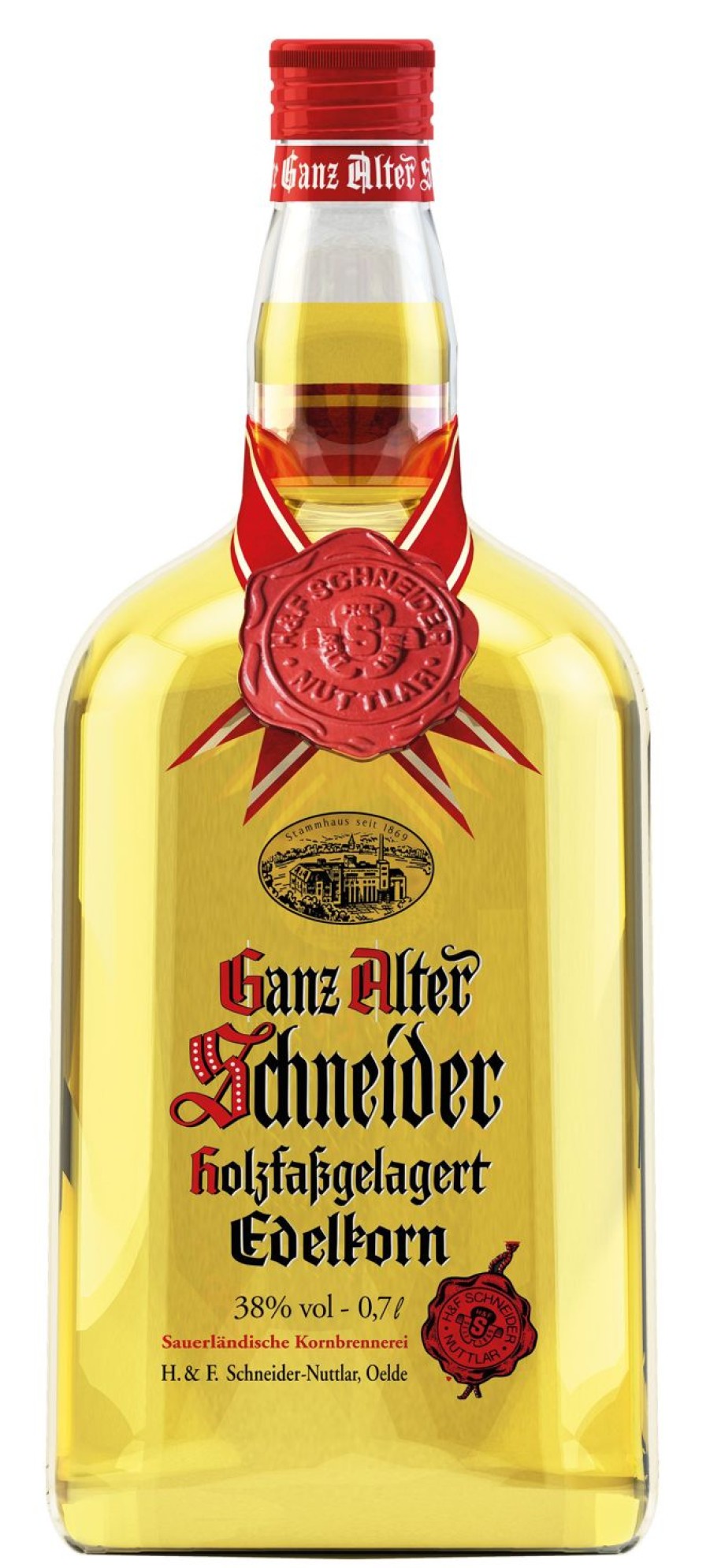 Ganz Alter Schneider Ganz Alter Schneider Korn 0,7L 38% Vol. | Klare Spirituosen