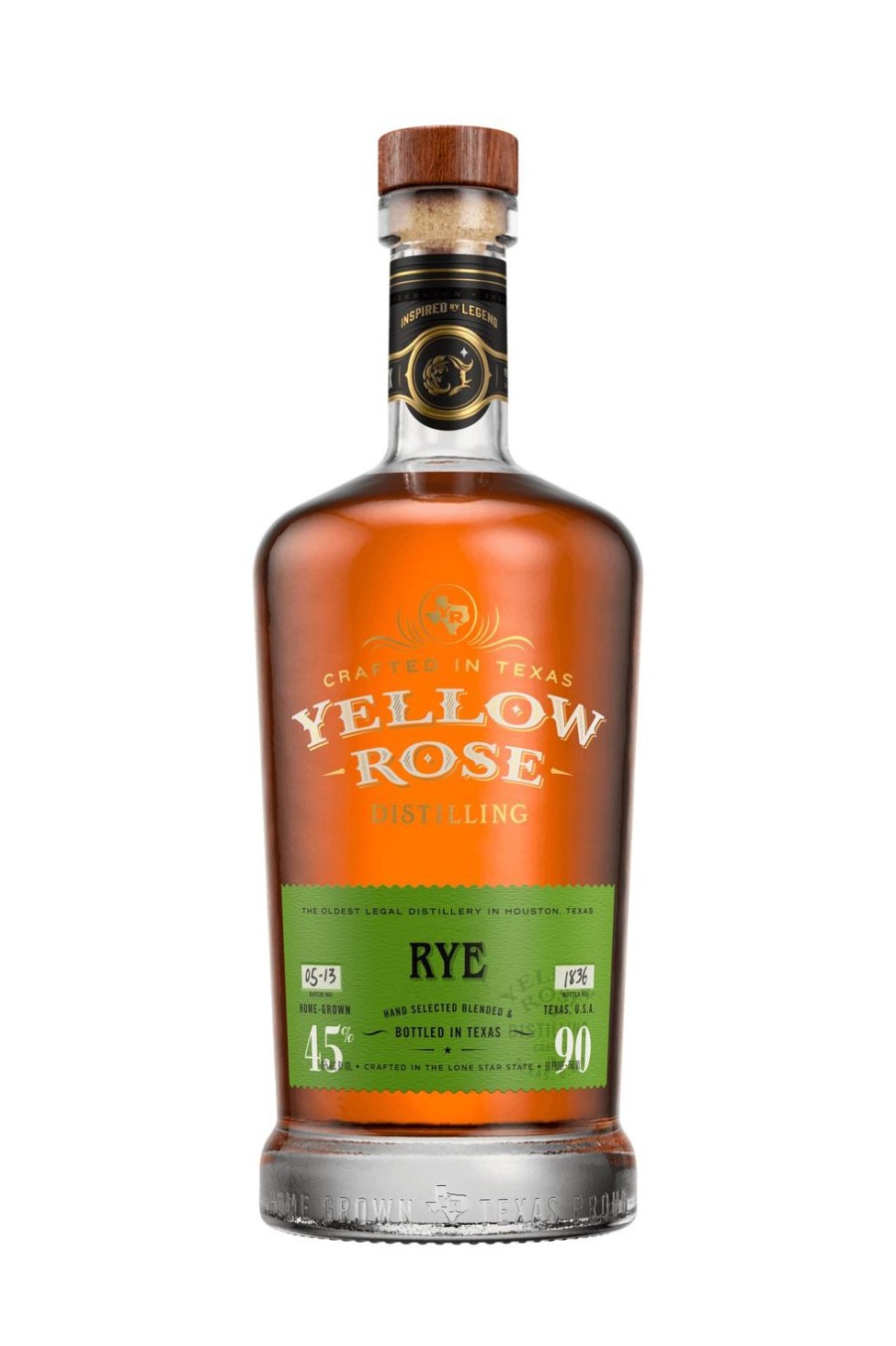 Yellow Rose Yellow Rose Rye Spirituose 45%Vol. 0,7L | WhisHot