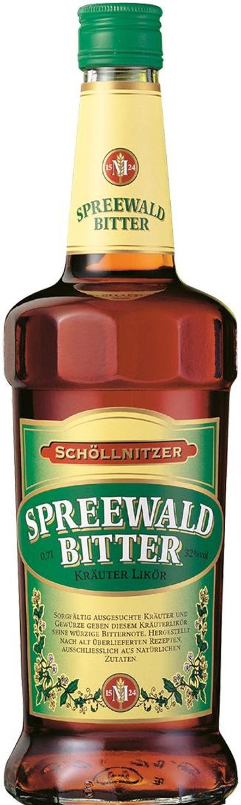 Schf6llnitzer Schollnitzer Spreewald Bitter 32% Vol. 0,7L | Krauterlikore