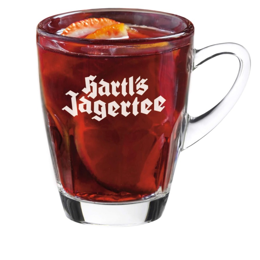 Hartls Jagertee Hartls Jagertee Glastasse (Logo Satiniert) 0,2L | Zubehor