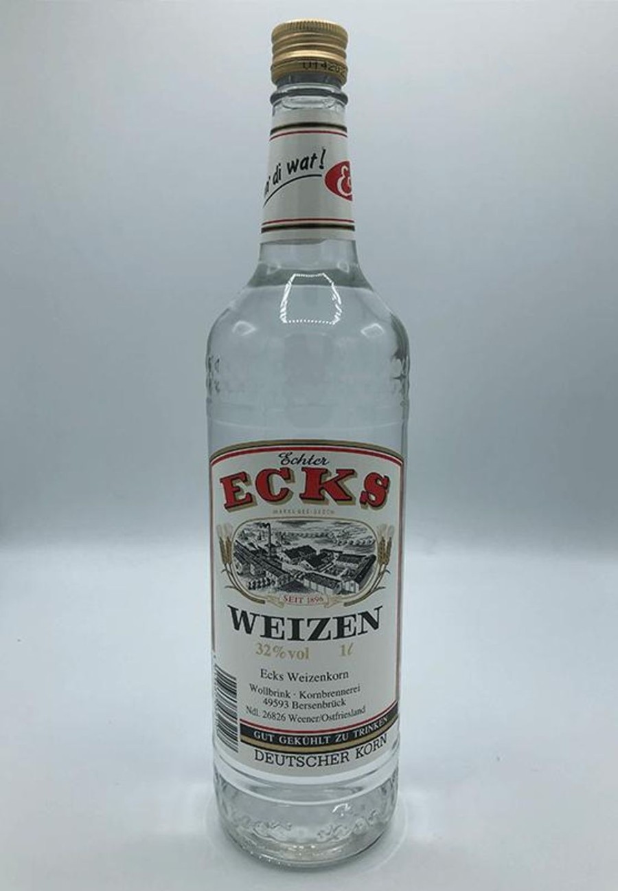 Wollbrink Spirituosen Ecks Weizen 32%, 1,0 L | Klare Spirituosen