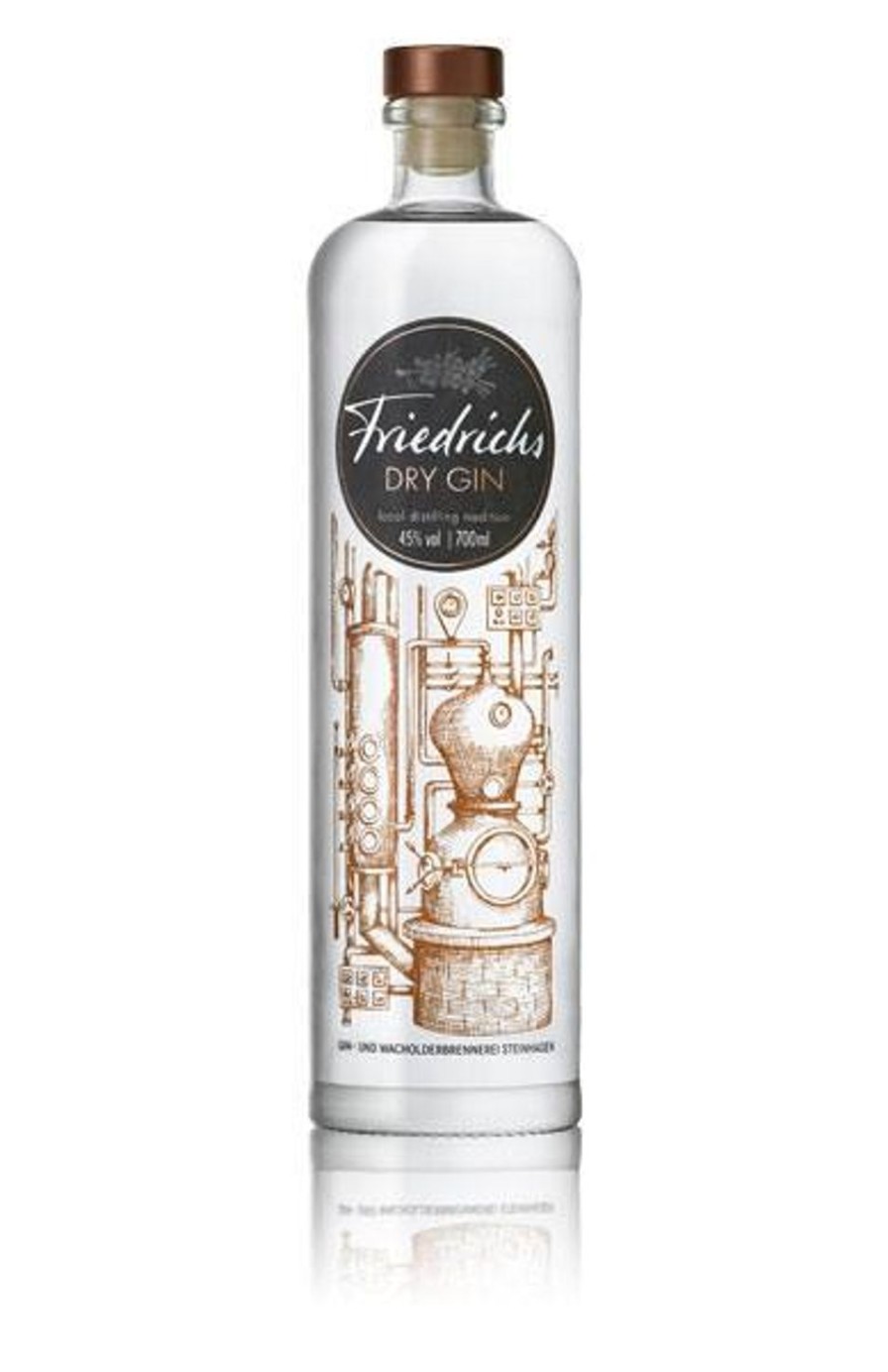 Friedrichs Dry Gin Friedrichs Dry Gin 0,7L 45% Vol. | Geschenkideen