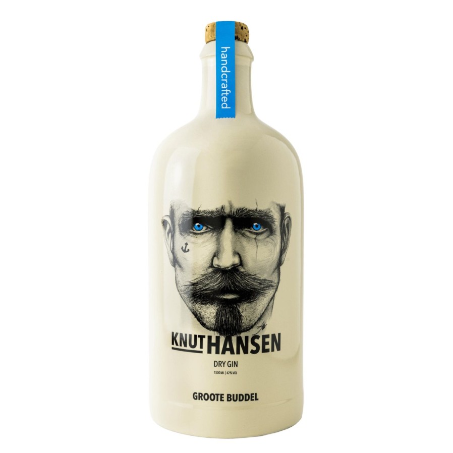 Knut Hansen Knut Hansen Dry Gin 1,5L 42% Groote Buddel | Klare Spirituosen