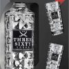 Three Sixty Three Sixty Vodka 0,7L 37,5%Vol. + 2X Three Sixty Glas 0,04L | Geschenkideen